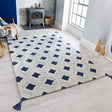Modern Area Rug - Nappo Marco Blue