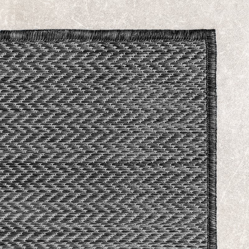 Outdoor Rug - Malta Arrow Black