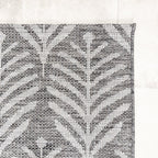 Outdoor Rug - Summer Leaves Grey