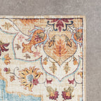 Vintage Outdoor Rug - Santo Mandala Light Blue