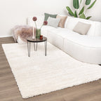 Washable High-Pile Rug - Tidy White