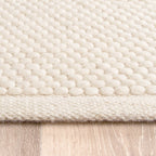 Wool Rug - Feline White