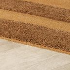 Wool rug - Judith Border Brown