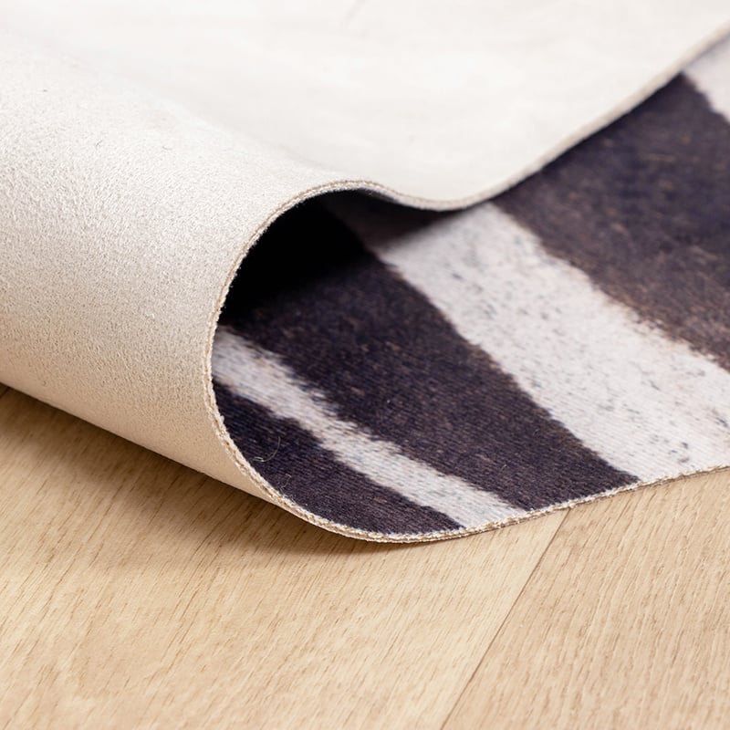 Zebra Rug - Bovine Black/White