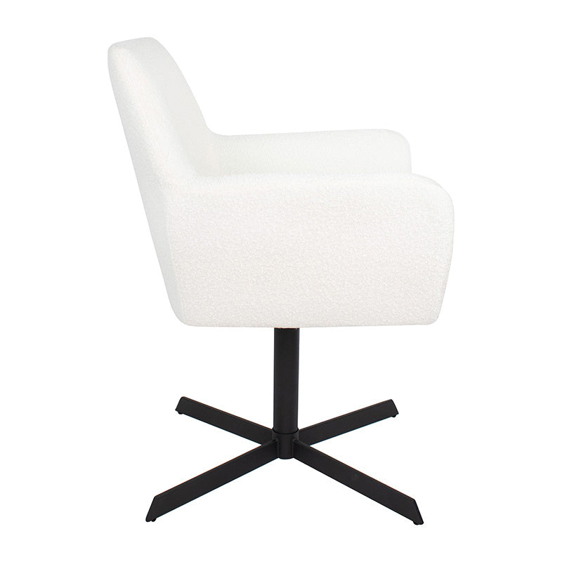 Dining Chair - Viktor Boucle White