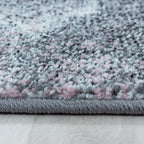 Modern Floor Rug - Optimism Light Pink/Grey