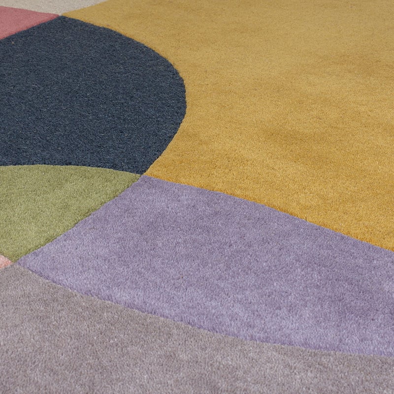 Modern Floor Rug - Rado Glow Multicolor