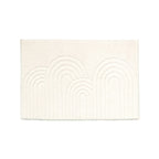 Bathroom Rug - Cassie Arches White