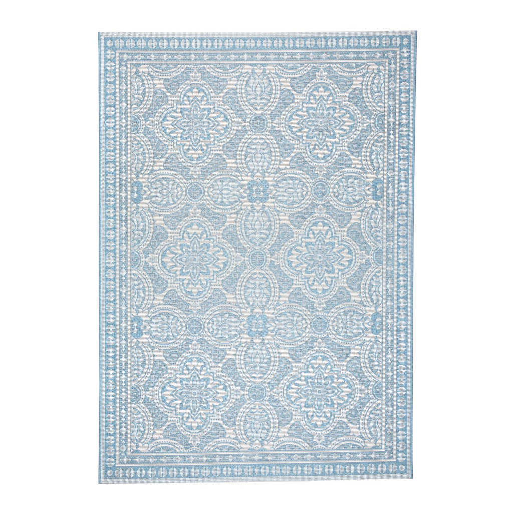 Outdoor Rug - Summer Oriental Light Blue