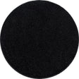 Round low-pile floor rug - Asa Anthracite