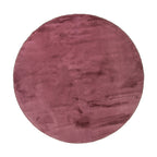 Round High Pile Rug - Comfy Supreme Dark Pink