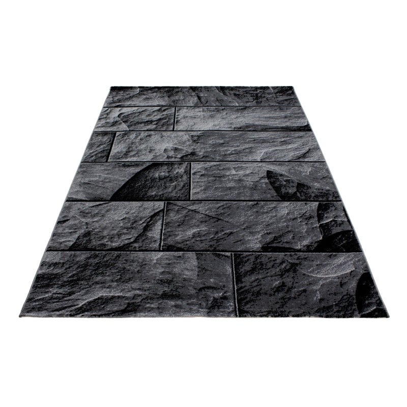 Modern Floor Rug - Jena Black 9250