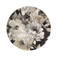 Round Floral Floor Rug - Anaheim 3243