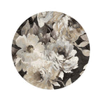Round Floral Floor Rug - Anaheim 3243