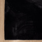 Soft Low-Pile Runner - Cozy Black