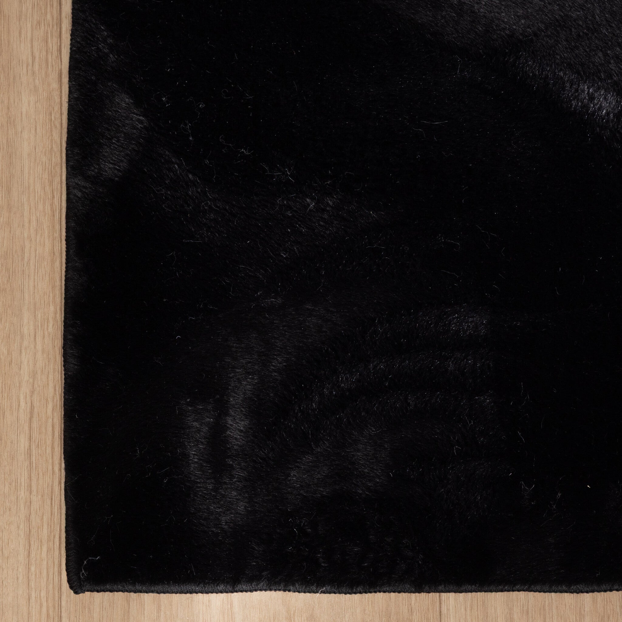 Soft Low-Pile Runner - Cozy Black