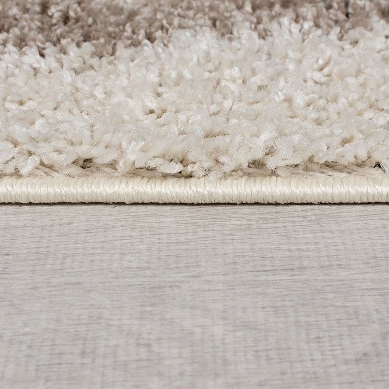 High-Pile Floor Rug - Alano Stream Blue/Green
