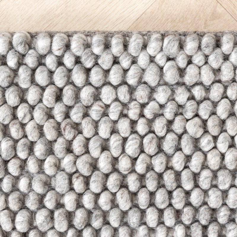 Wool Rug - Luminous Grey/Blended