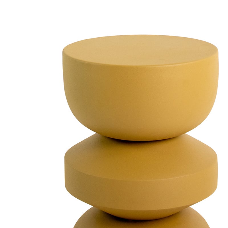 Side Table - Jon Mustard Yellow