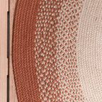Round Indoor Outdoor Rug - Florence Terracotta