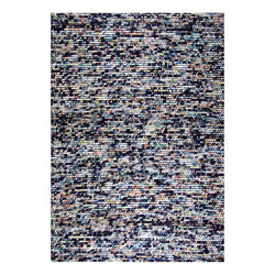 Wool bobble floor rug - Madeleine Multi