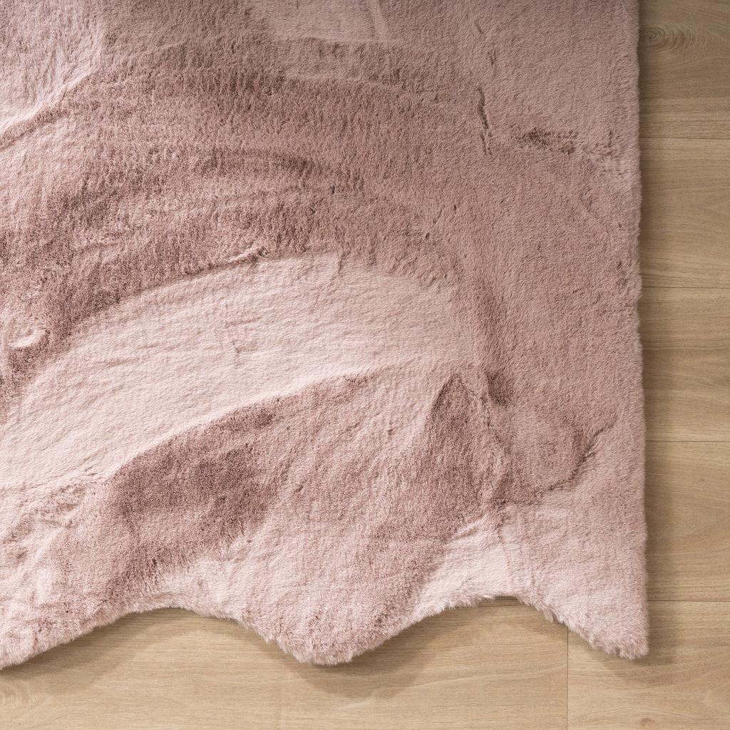 Soft High Pile Rug - Comfy Supreme Wavy Pink