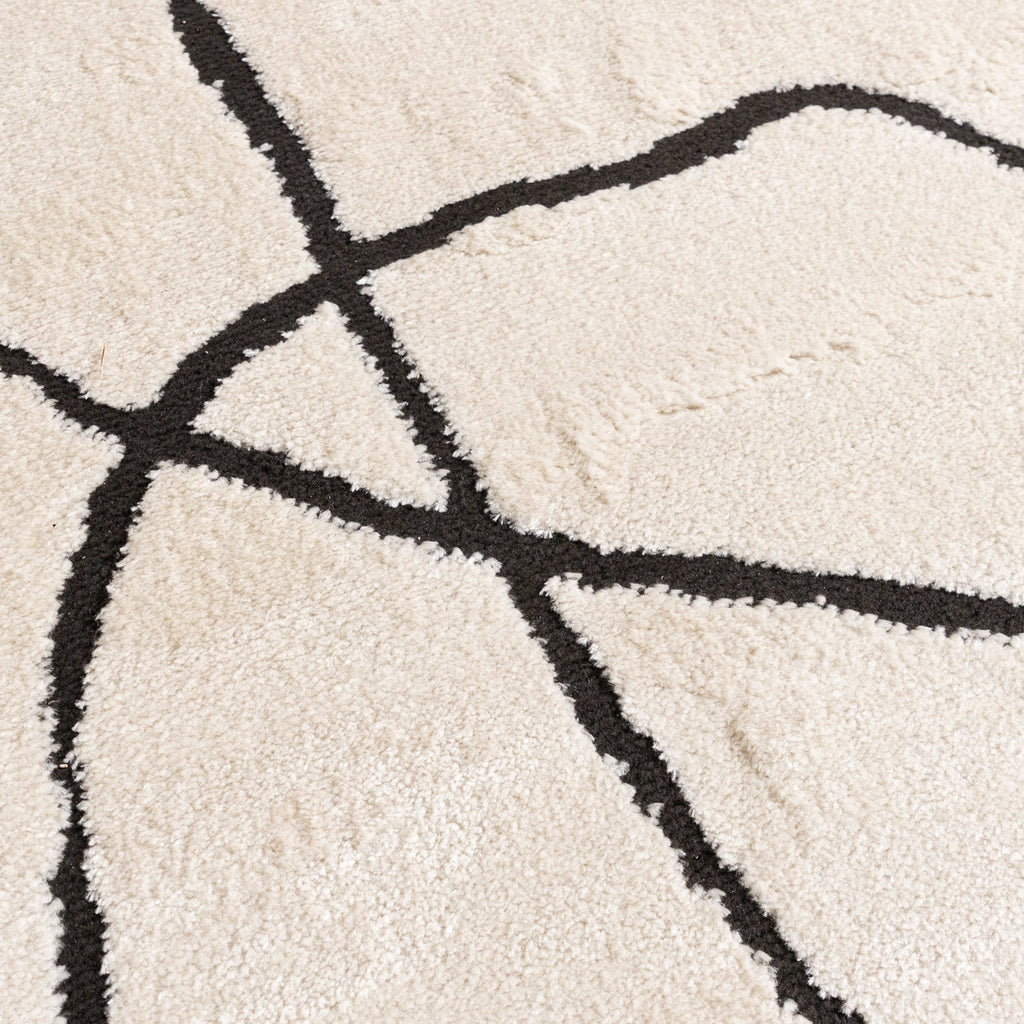 Japandi Rug - Yori Lines Cream/Black