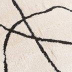 Japandi Rug - Yori Lines Cream/Black