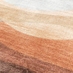 Round Modern Rug - Field Terra