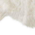 White Sheepskin 100cm - Floor rug