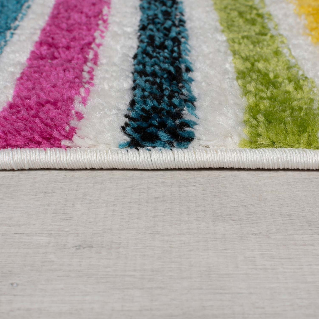 Colorful children's floor rug - Radiso Blocks Multicolor