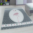 Children's Floor Rug - Amber Flamingo Pink