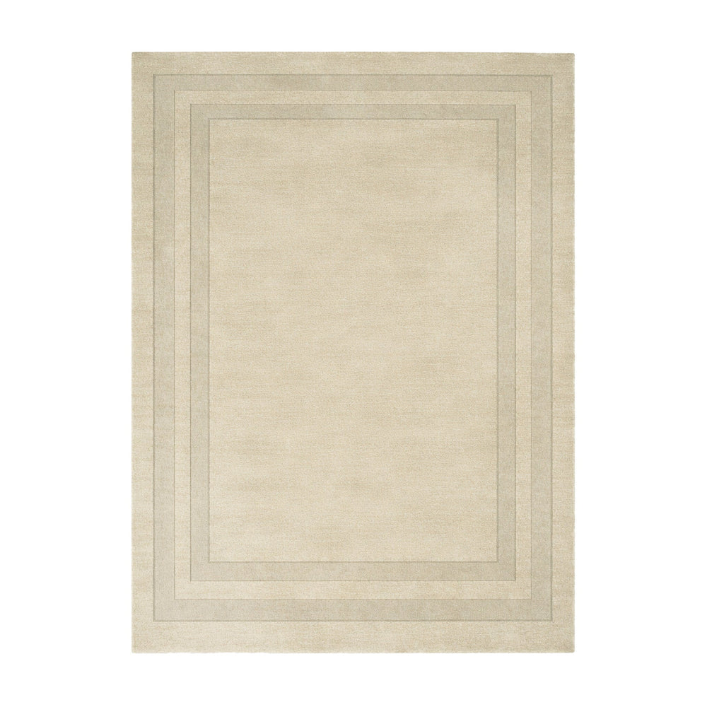 Wool Rug – Judith Border Greige