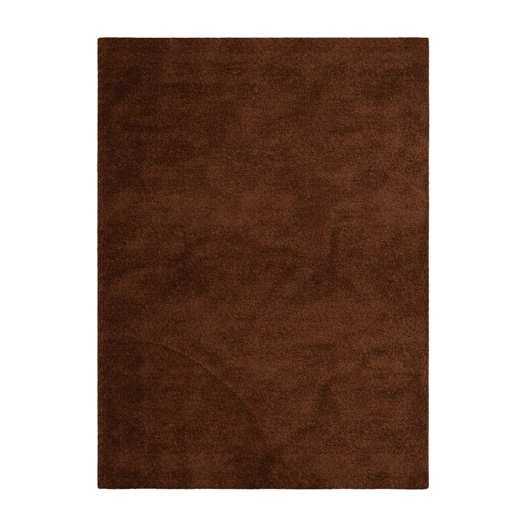Washable rug - Clean Dark Brown