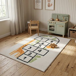 Kids Play Rug - Ruby Giraffe Cream