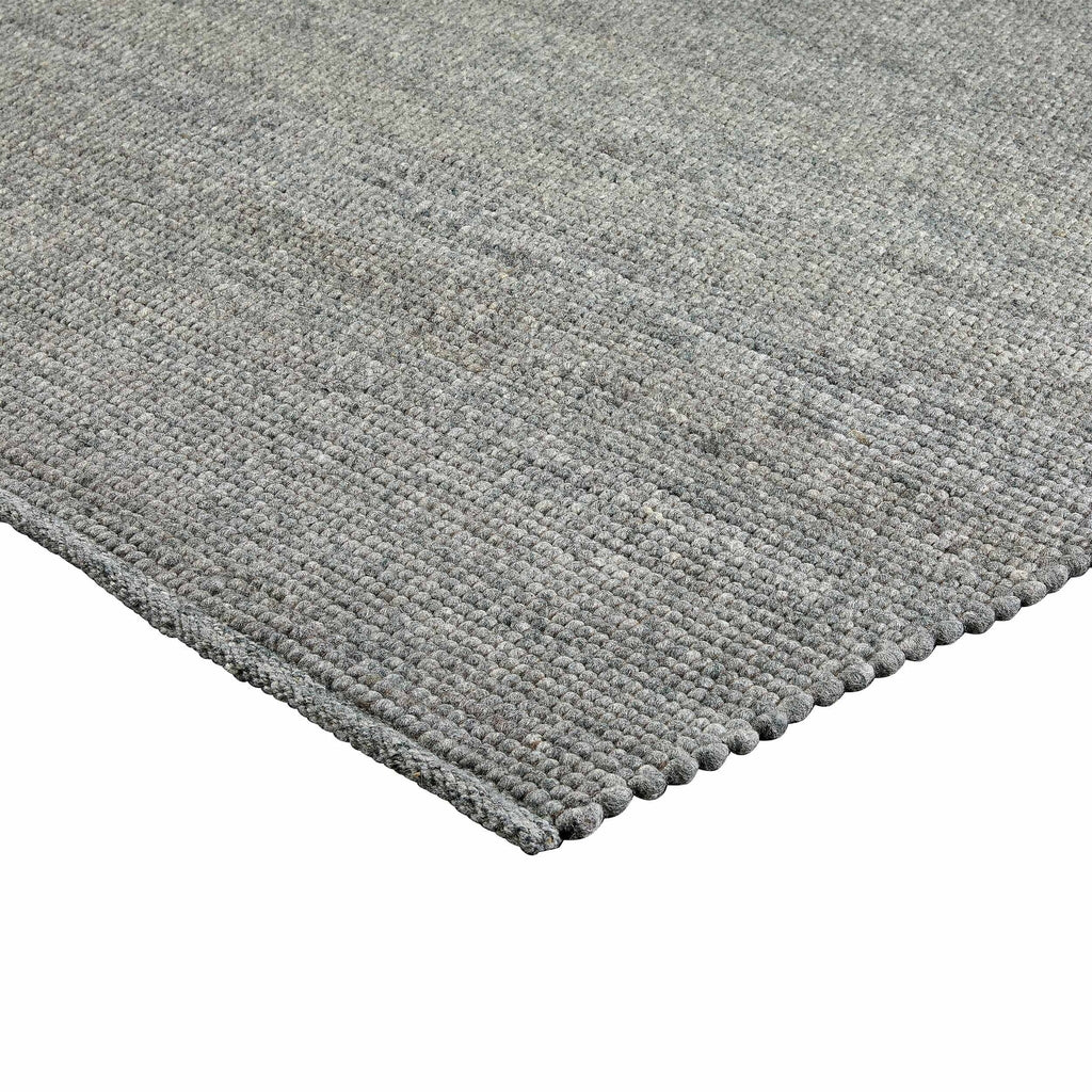 Wool floor rug - Valentino Grey 411