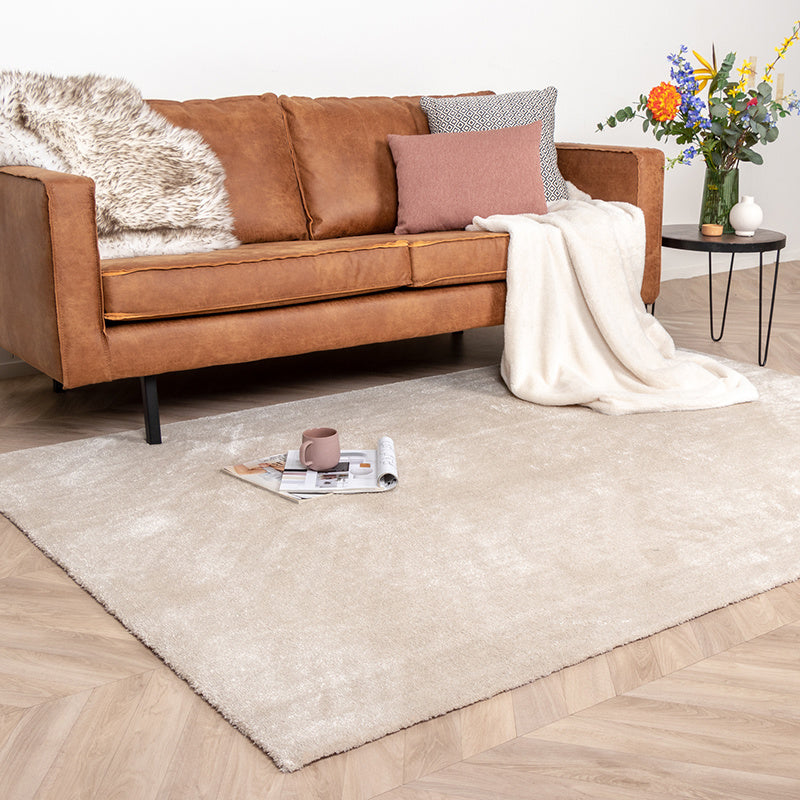 Washable Viscose Rug - Vive Cream