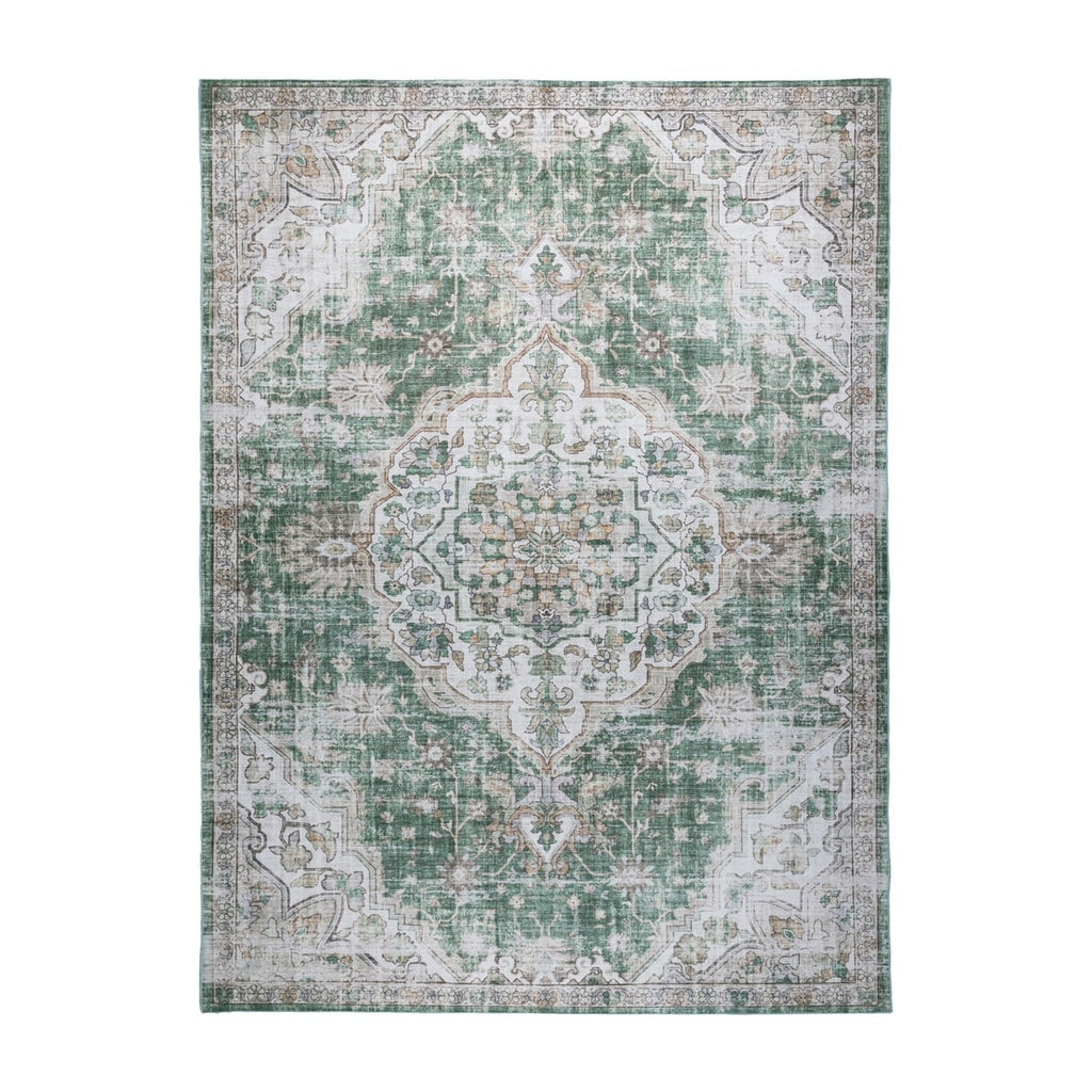 Oriental Rug - Leyla Medallion Green