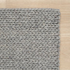 Wool Rug - Twist Grey