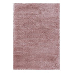 High-Pile Floor Rug - Fuzzy Pink
