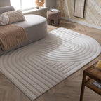 Irregular Rug - Flowy Wavy Cream