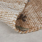 Jute runner - Amilio Floral Natural