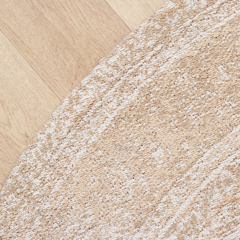 Round Vintage Rug - Admire Beige