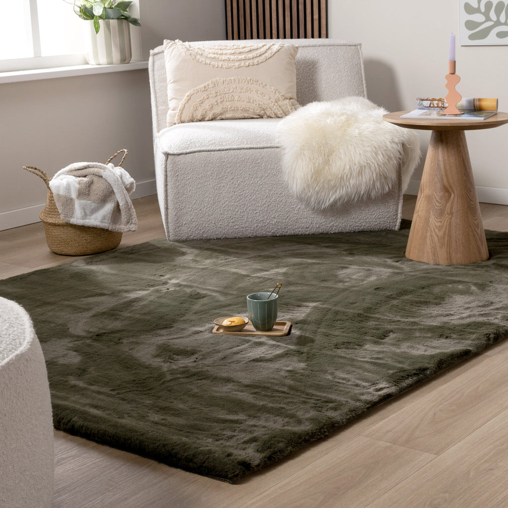 Soft High Pile Rug - Comfy Supreme Green