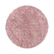 Round high-pile floor rug - Softy Pink