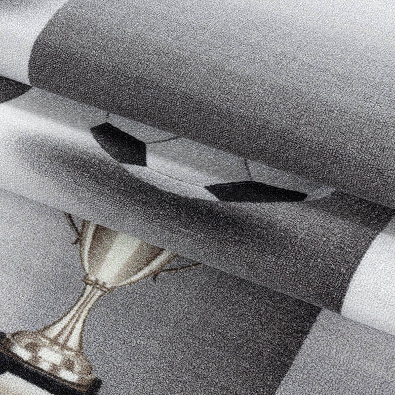 Football Rug - Pleun Champion Grey