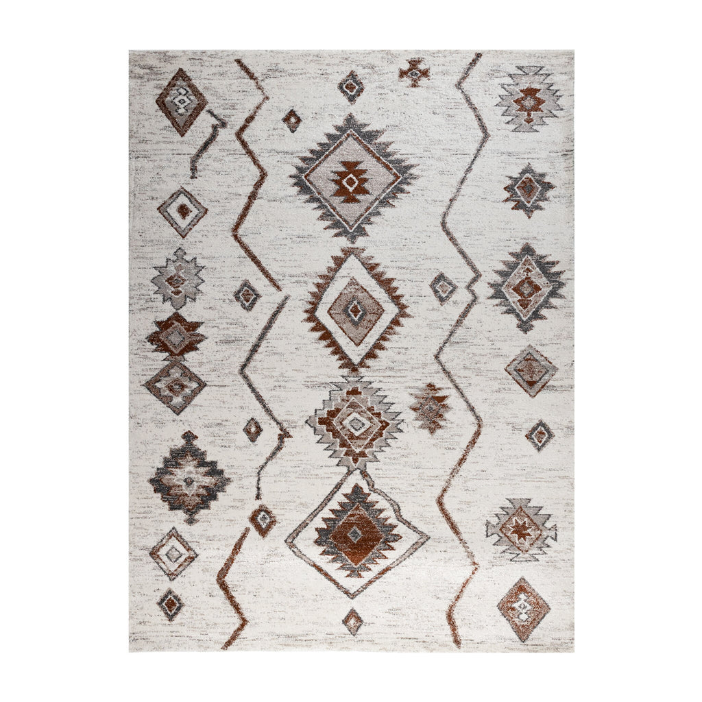 High Pile Rug - Blend Aztec Terra