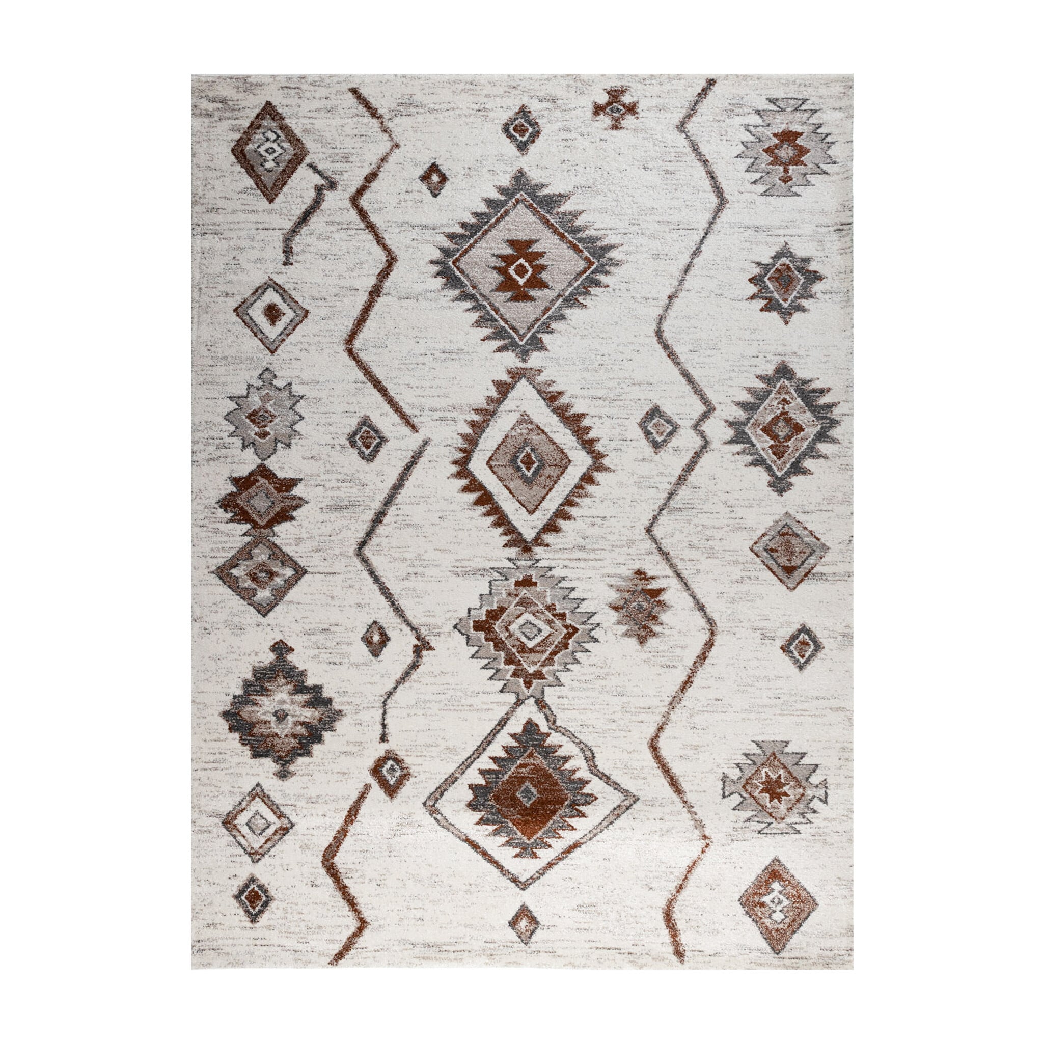 High Pile Rug - Blend Aztec Terra