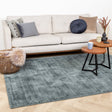 Viscose Rug - Pearl Blue/Green