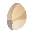 Organic Floor Rug - Shades Cream/Beige 020